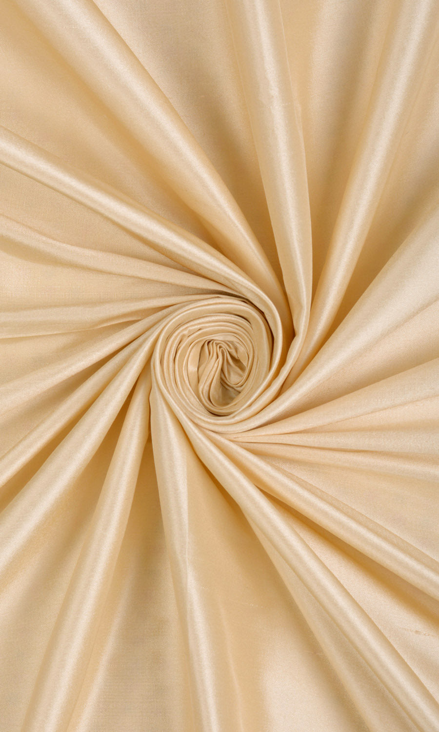 Shantung Silk Home Décor Fabric By the Yard (Warm Ivory)
