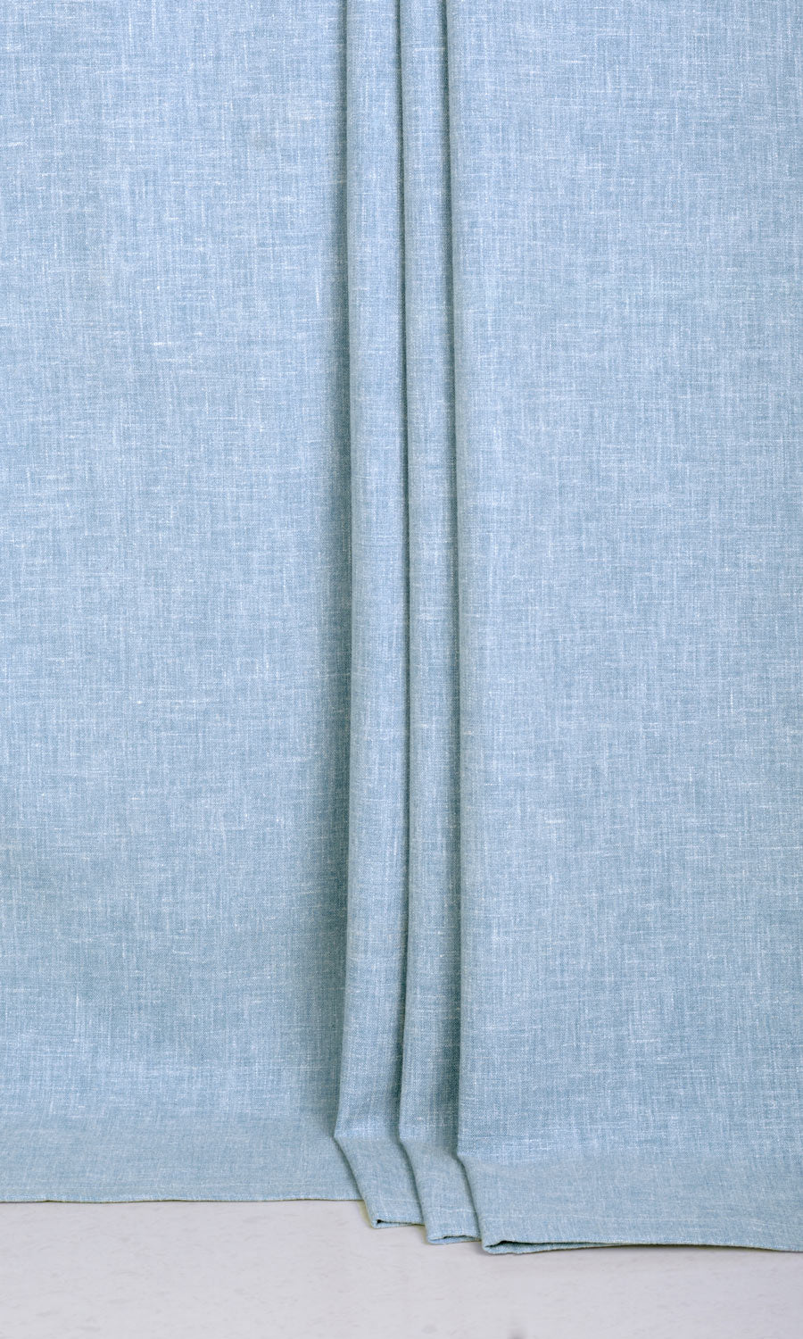 Poly-Cotton Blend Home Décor Fabric By the Yard (Pale Cobalt)
