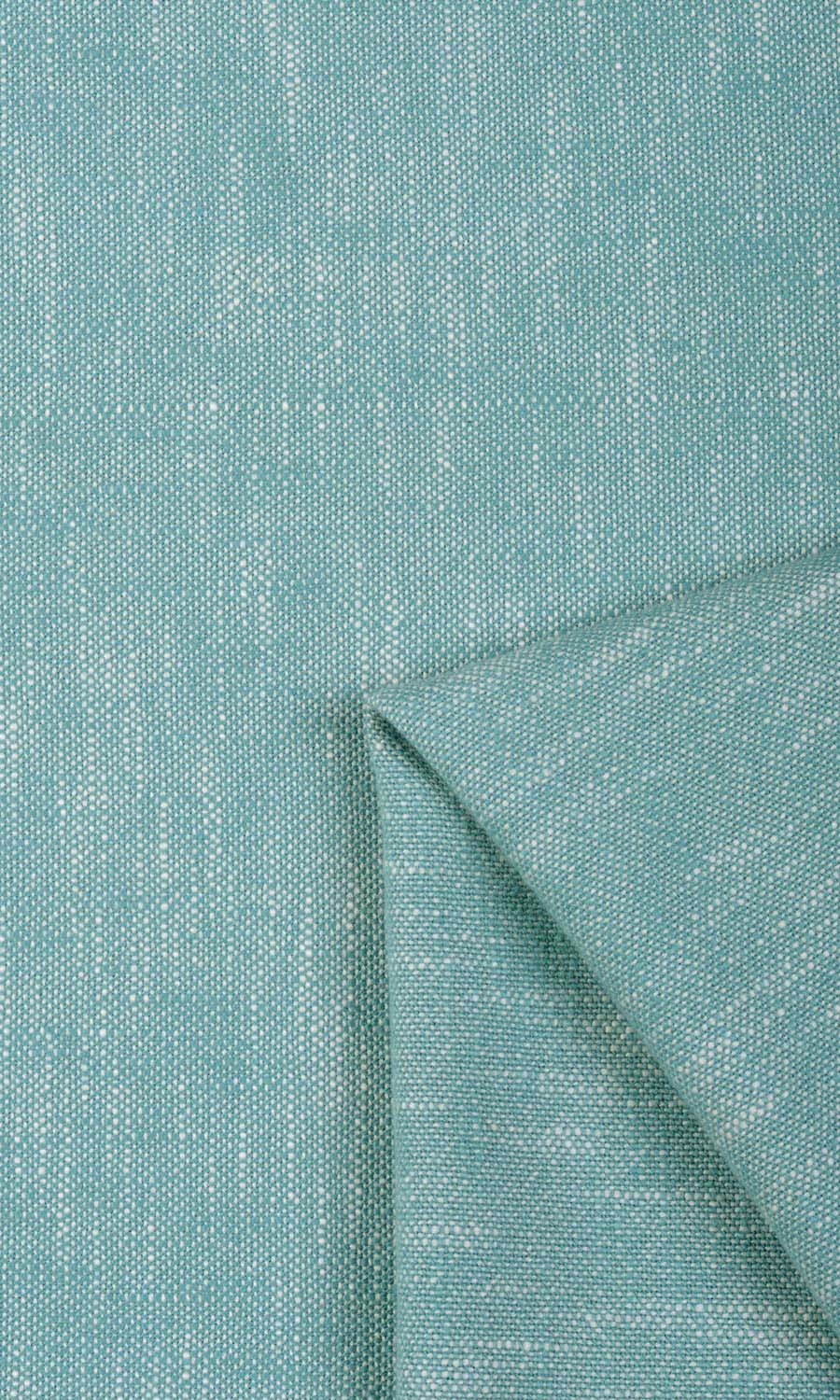 Plain Cotton Fabric By the Yard for Curtains & Drapes (Aqua Blue)