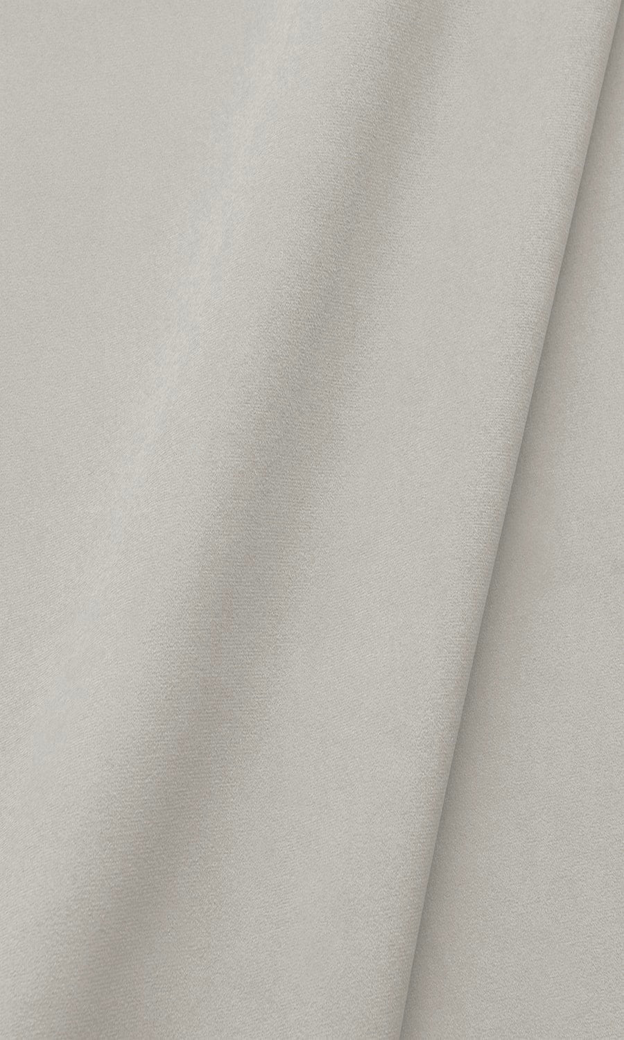 Velvet Window Treatments Fabric By the Yard (Warm White)