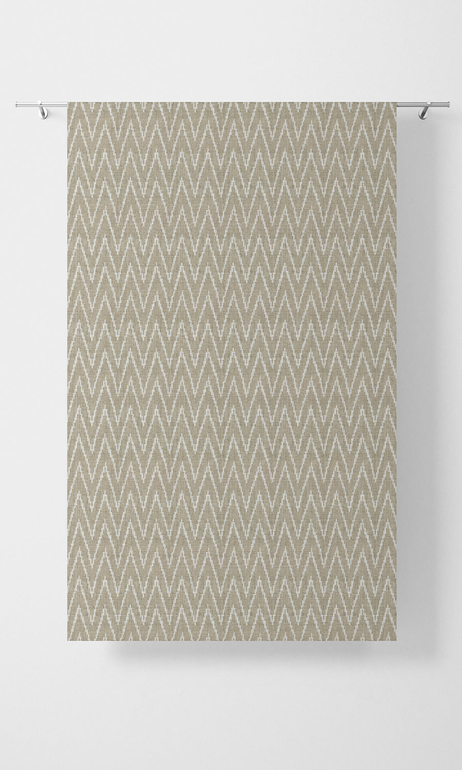 Houndstooth Print Home Textile Fabric Material By the Metre (Beige/ White)