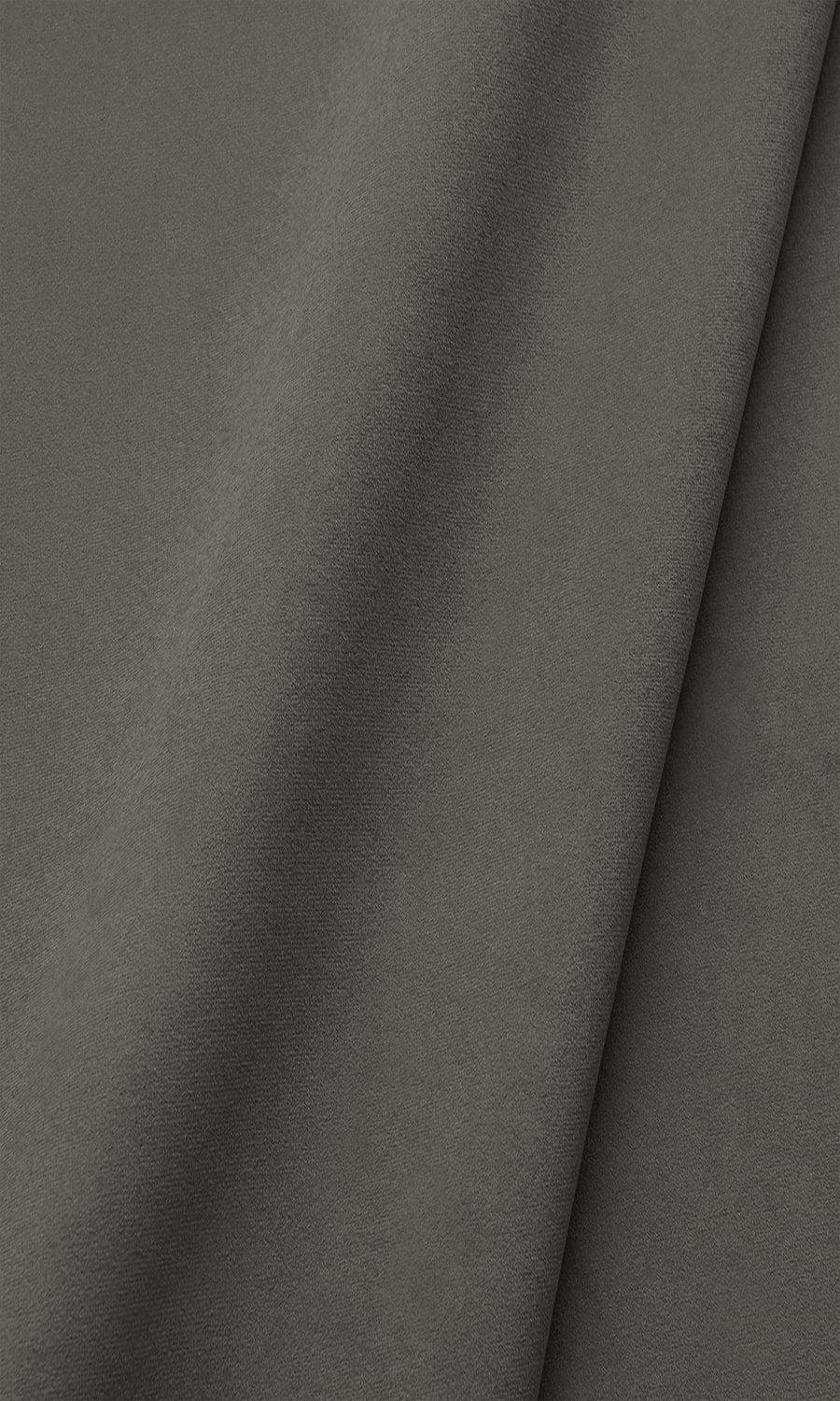 Velvet Window Treatments Fabric By the Yard (Grey)