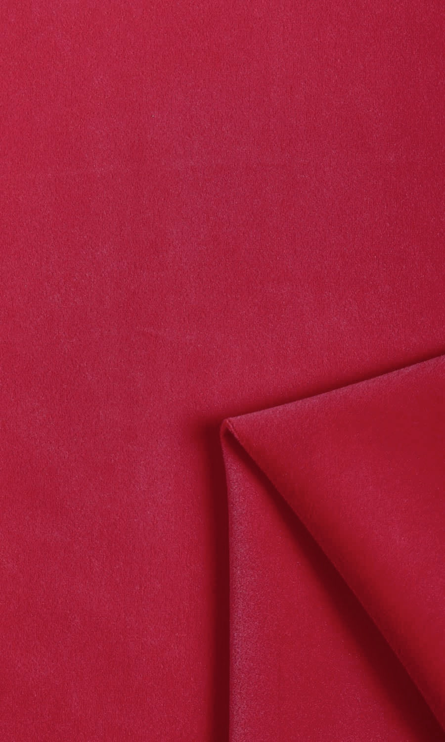 Velvet Window Treatments Fabric Sample (Raspberry Red/ Pink)