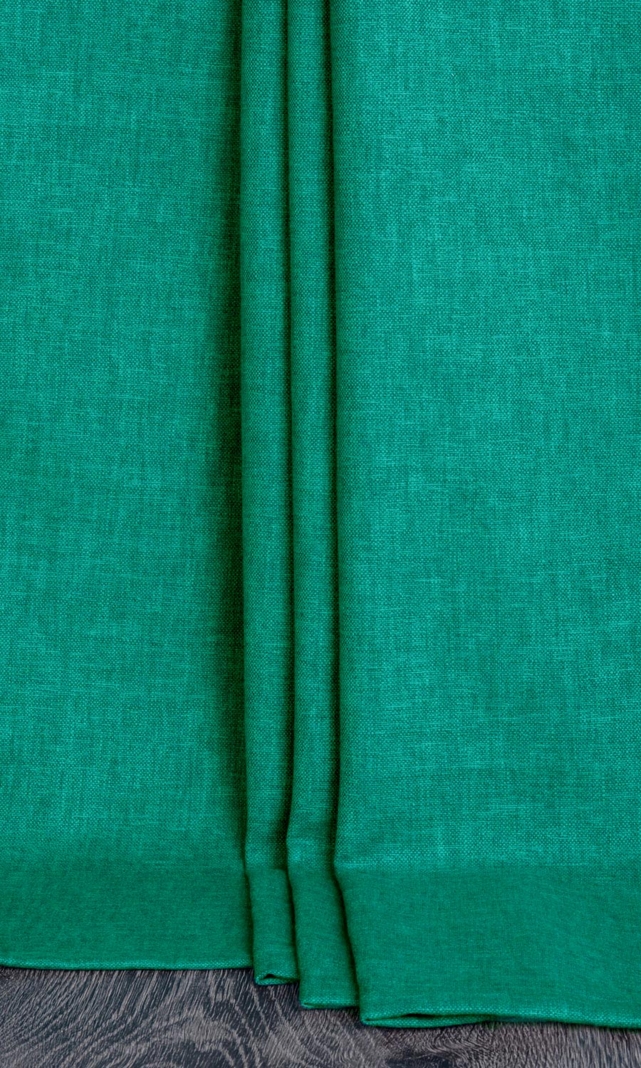 Green Print Fabric Material By the Yard (Turquoise Green)