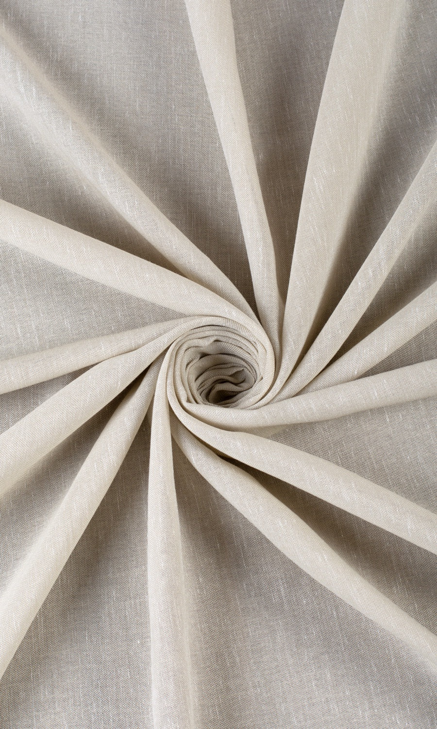 Plain Sheer Window Treatments Fabric Sample (Gre-ige)