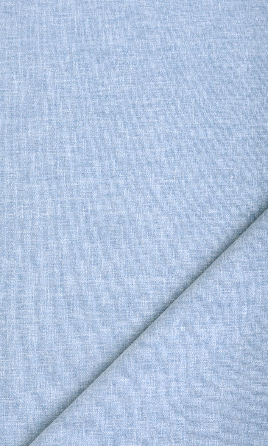 Poly-Cotton Blend Home Textile Fabric Material By the Yard (Blue)