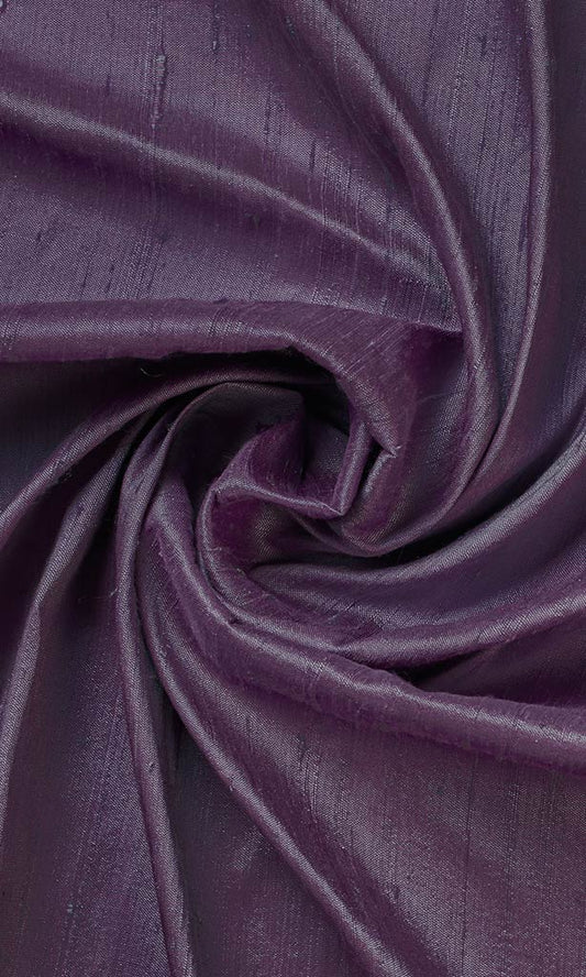 Dupioni Silk Roman Shades (Purple)