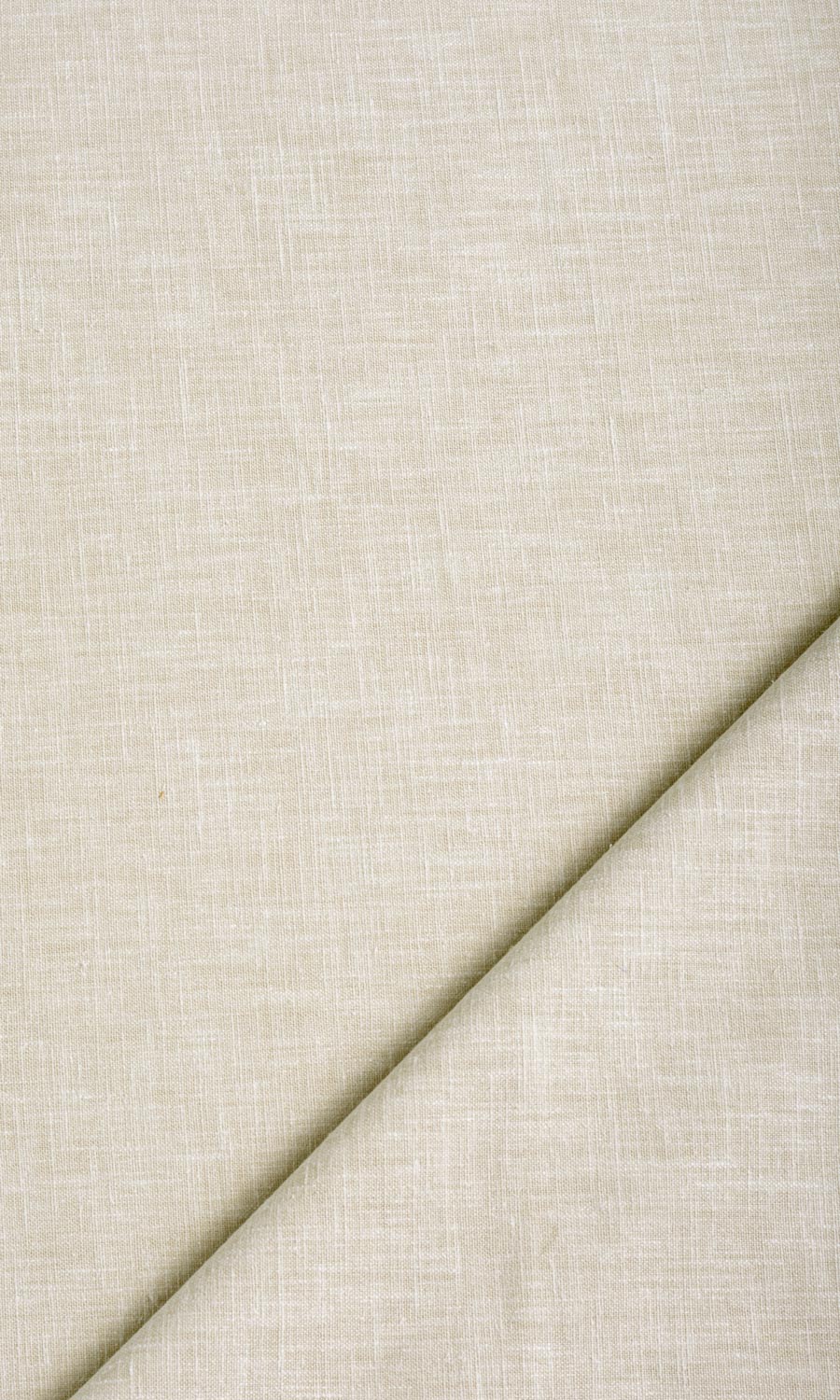 Poly-Cotton Blend Home Textile Fabric Material Sample (Pale Beige)
