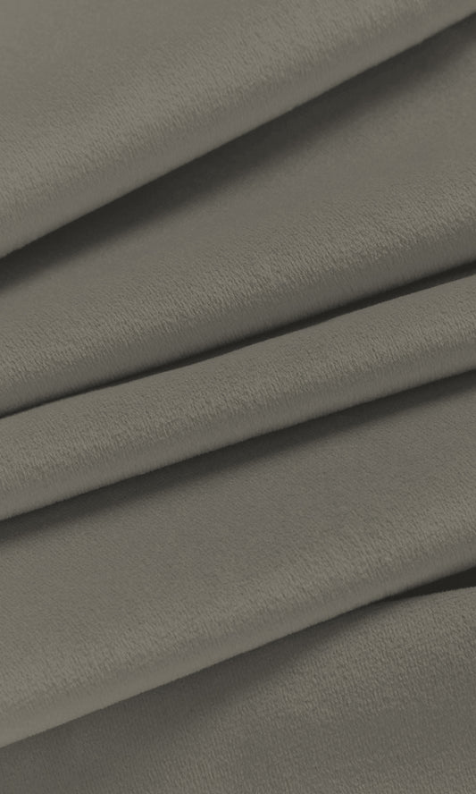 Velvet Home Décor Fabric Sample (Grey)