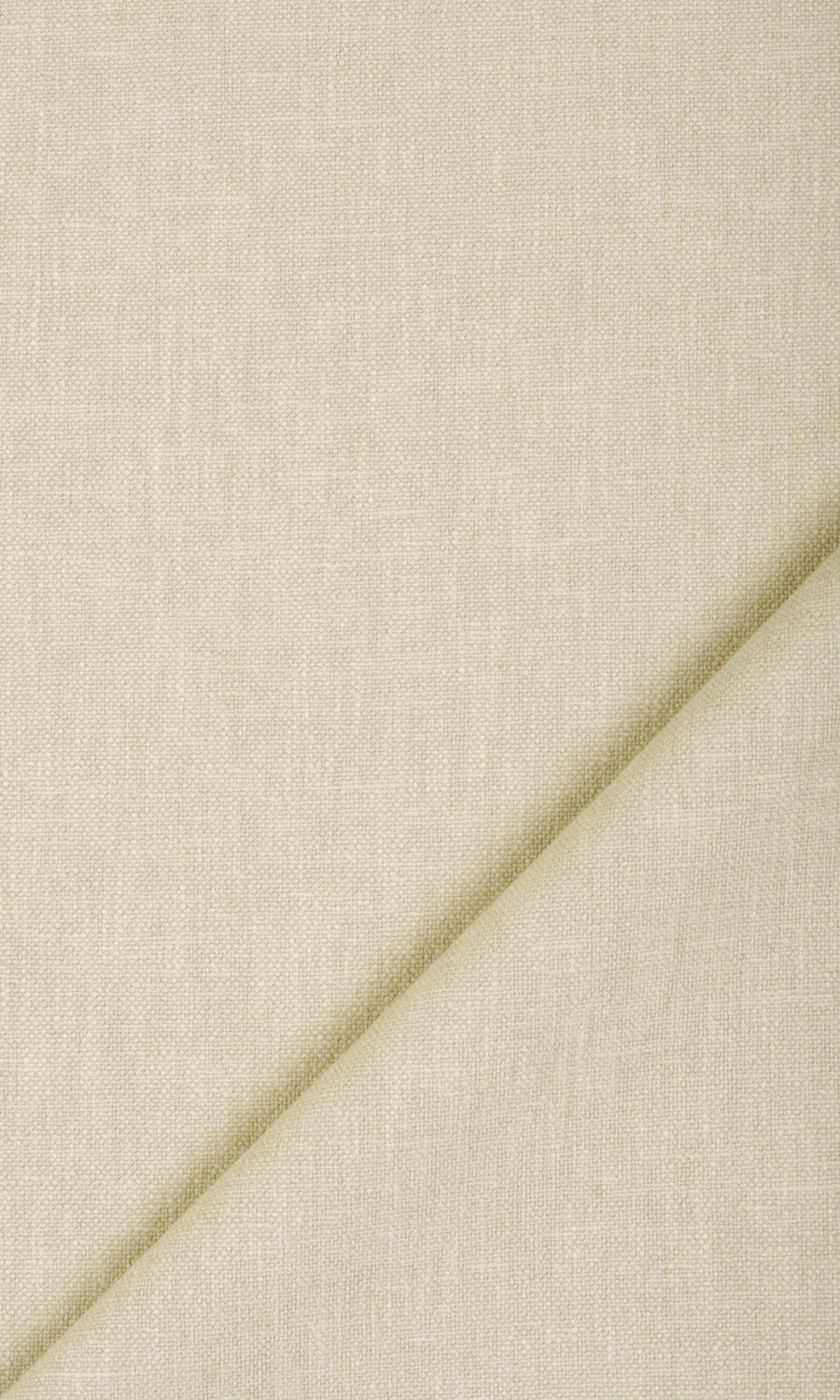 Linen Blend Fabric By the Yard for Curtains & Drapes (Beige)