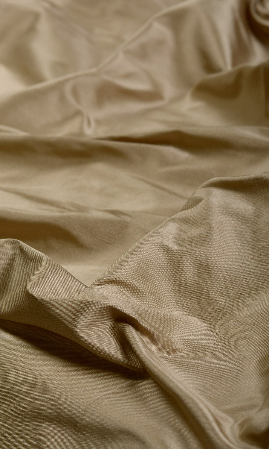 Shantung Silk Home Textile Fabric Material By the Yard (Brown)