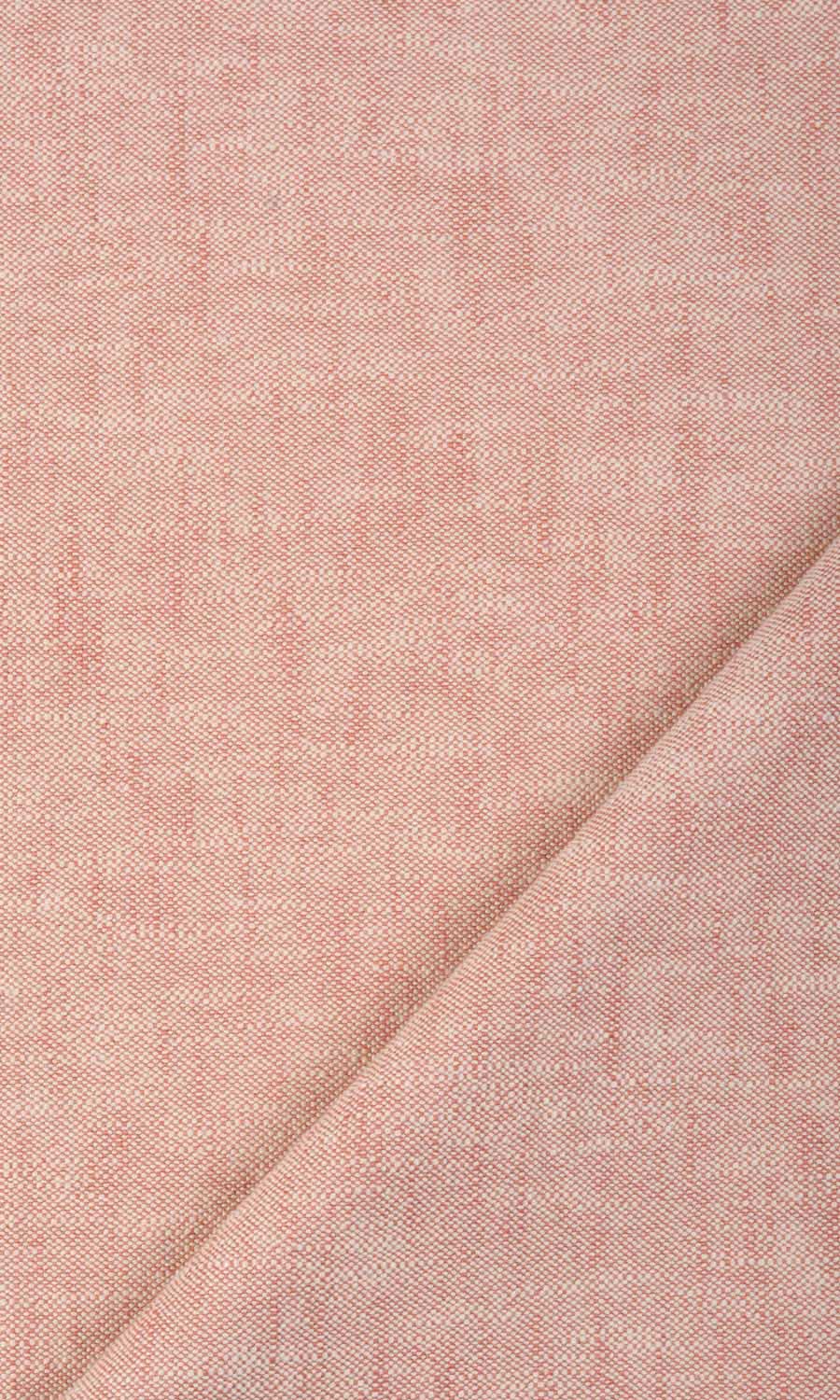 Plain Cotton Home Textile Fabric Material By the Yard (Coral Red)