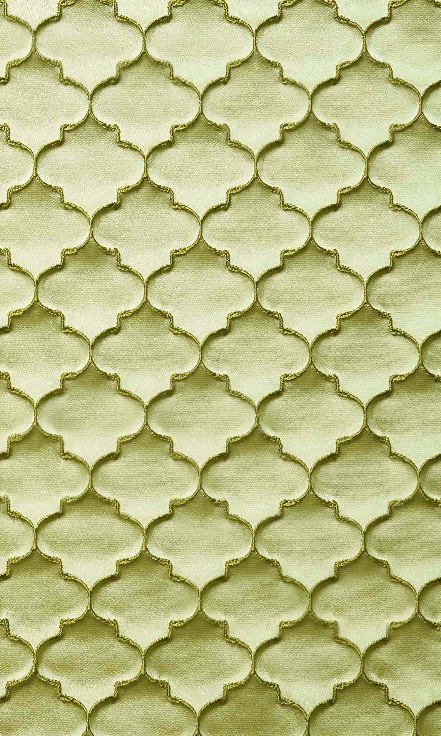 Silk Blend Home Textile Fabric Material By the Yard (Green)