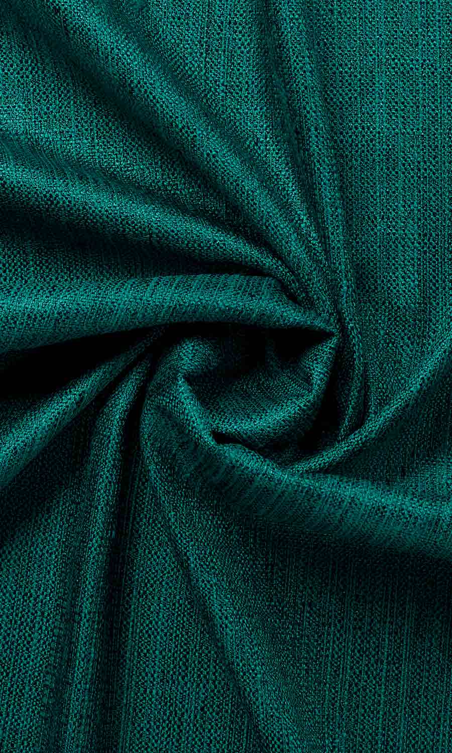 Faux Silk Home Décor Fabric By the Yard (Teal Blue)