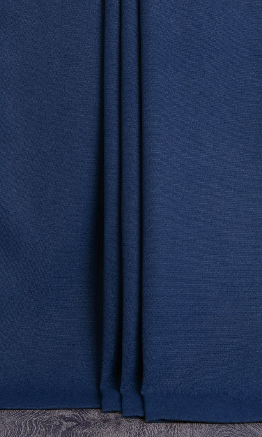Plain Cotton Fabric Material By the Yard (Navy Blue)
