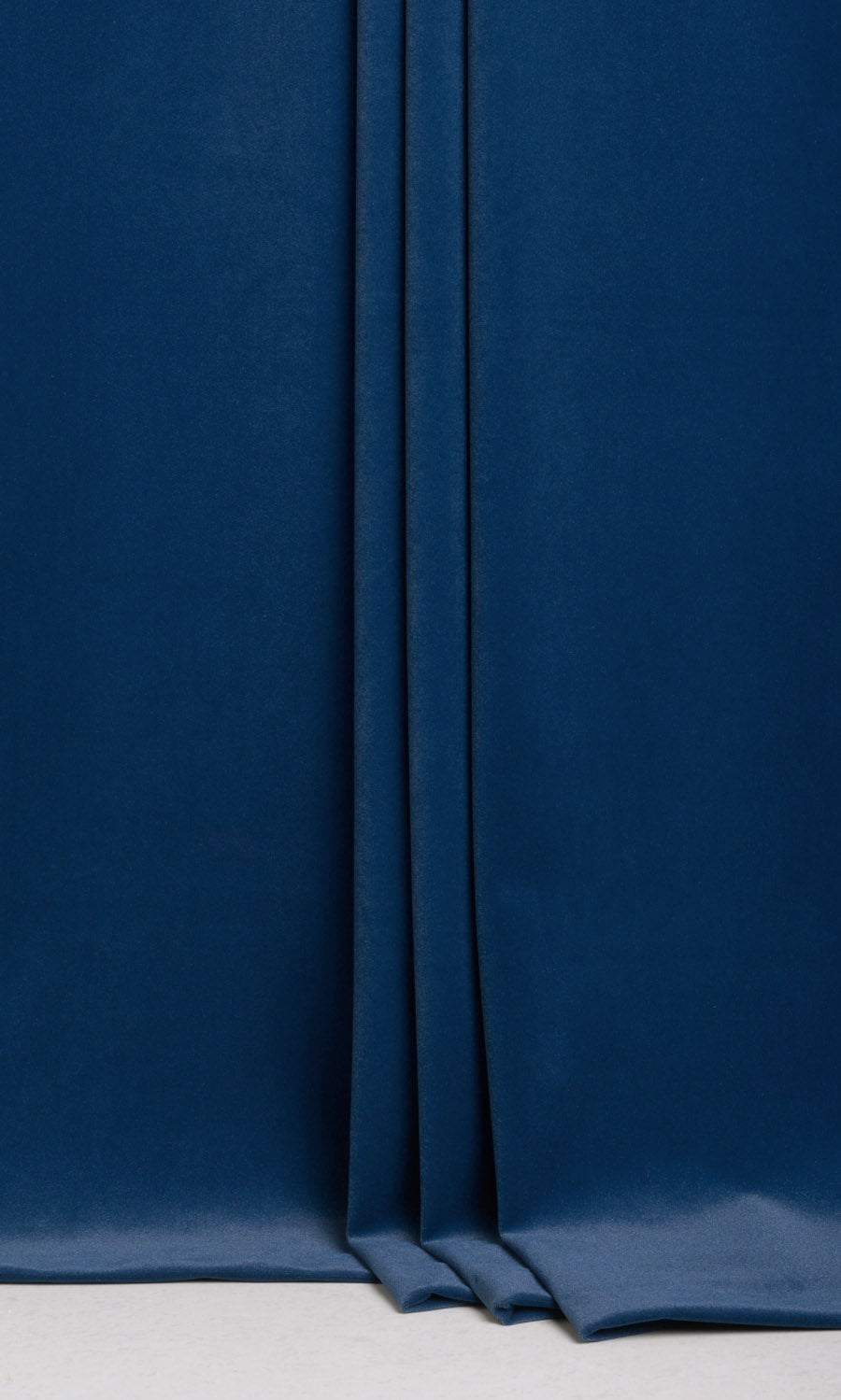Velvet Home Textile Fabric Material By the Yard (Navy Blue)