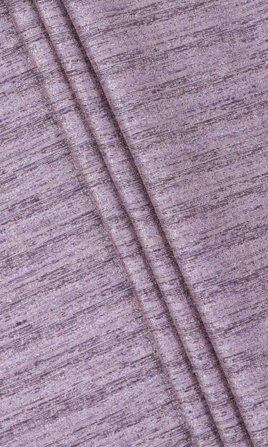 Faux Silk Textured Window Treatments Fabric By the Yard (Purple)