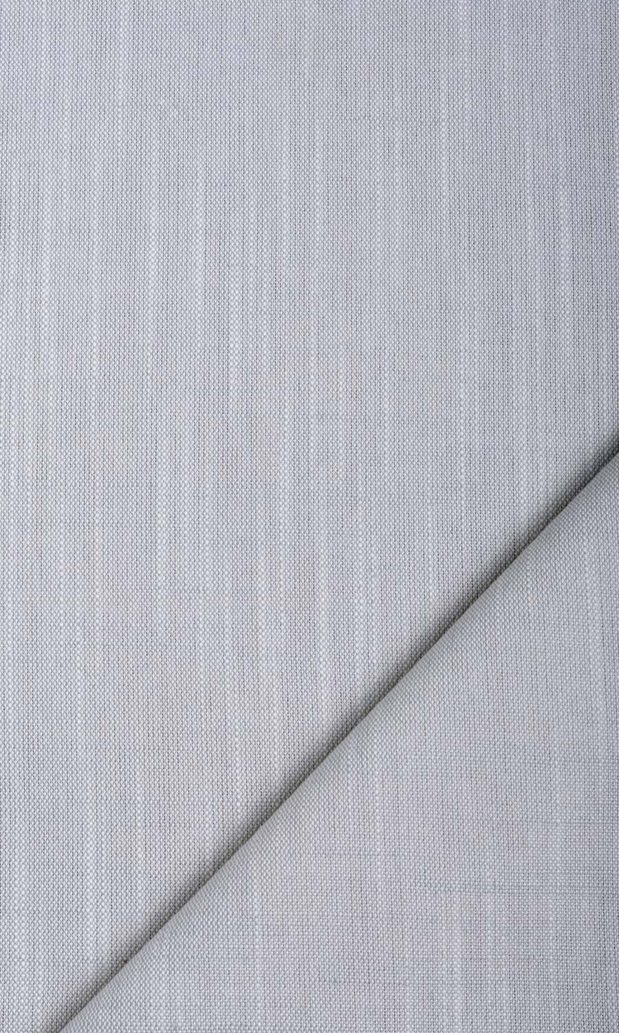 Plain Linen Texture Fabric Sample for Roman Blinds & Shades (Silver Grey)