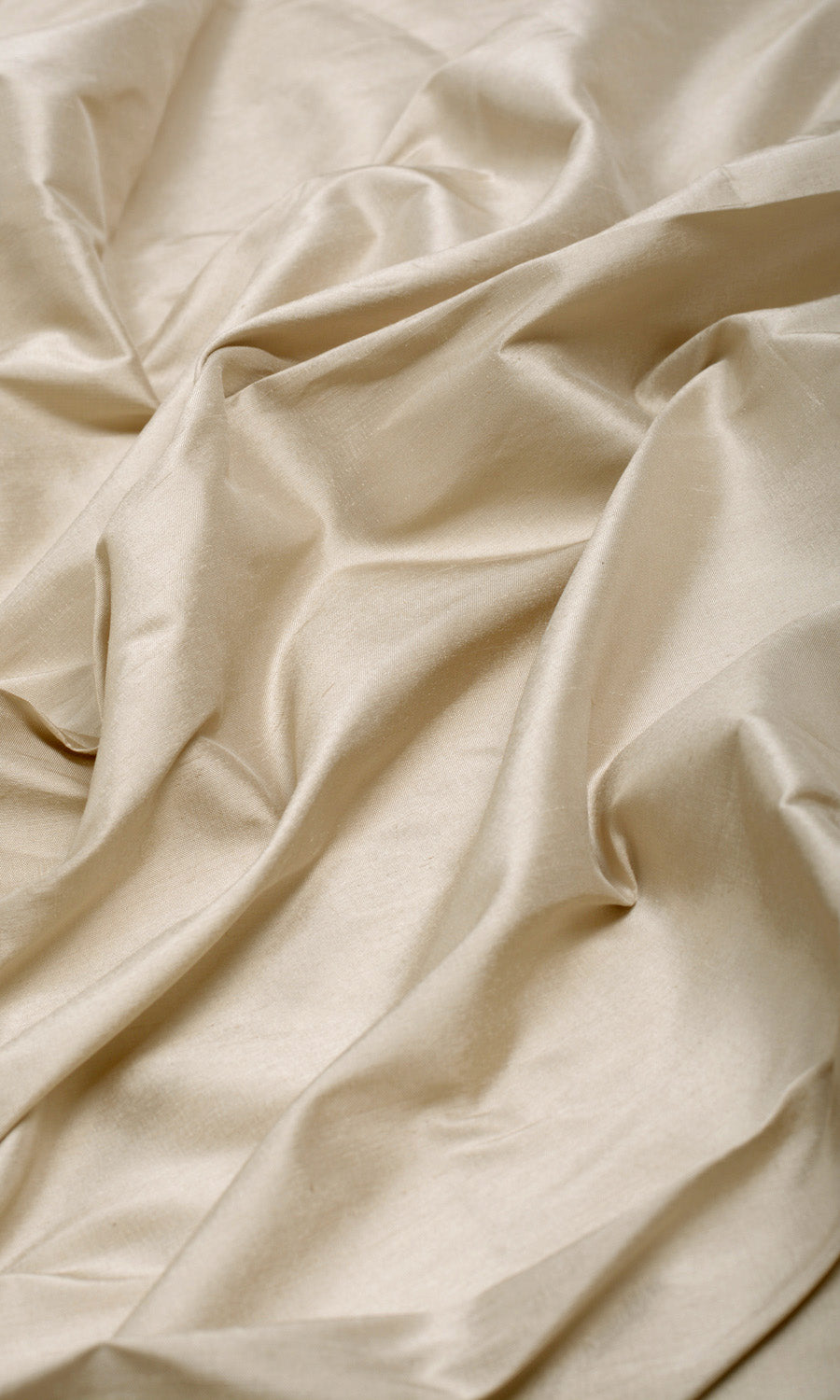 Shantung Silk Home Textile Fabric Material By the Yard (Wheat Beige)