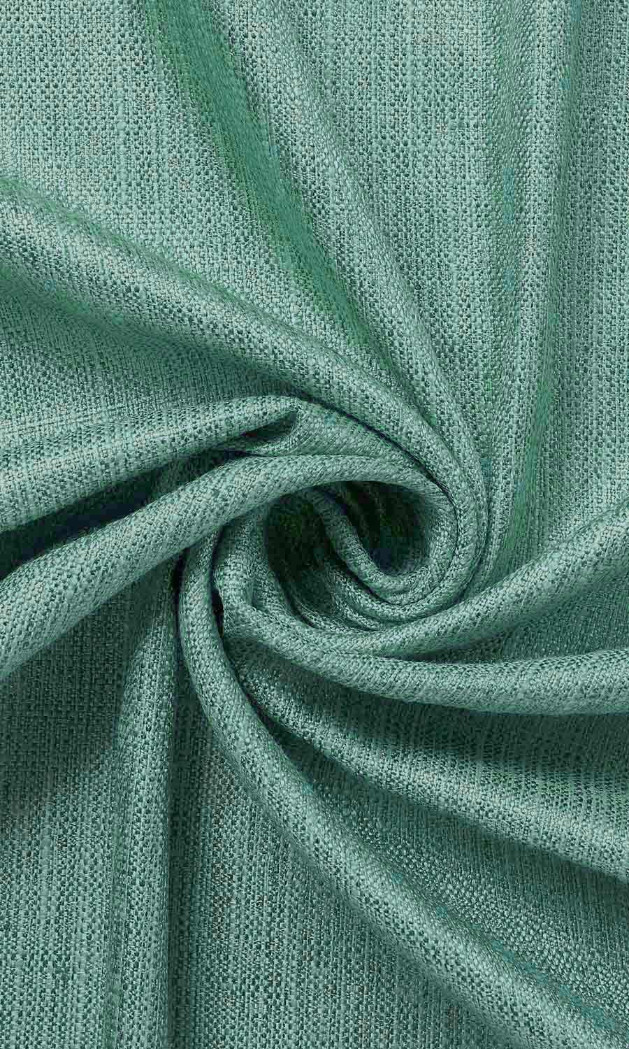 Faux Silk Home Décor Fabric By the Yard (Sea Green)