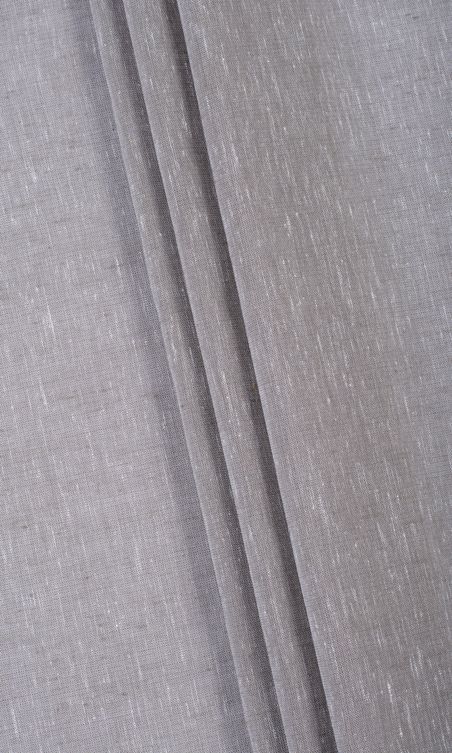 Plain Sheer Window Treatments Fabric By the Yard (Warm Grey)
