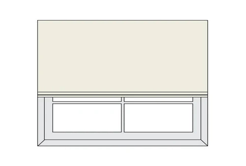 Roman Shade Illustration