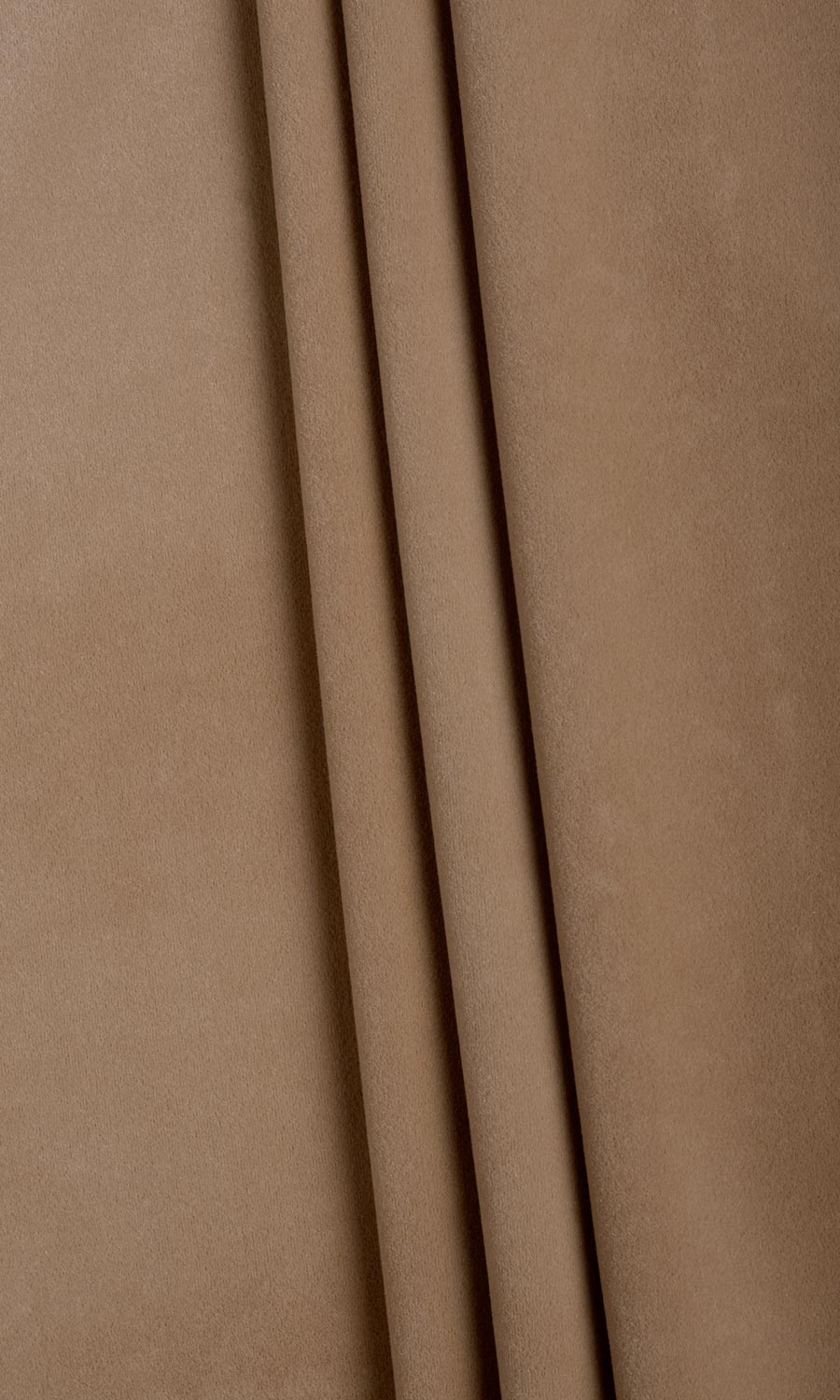 Velvet Fabric Material By the Yard (Brown)