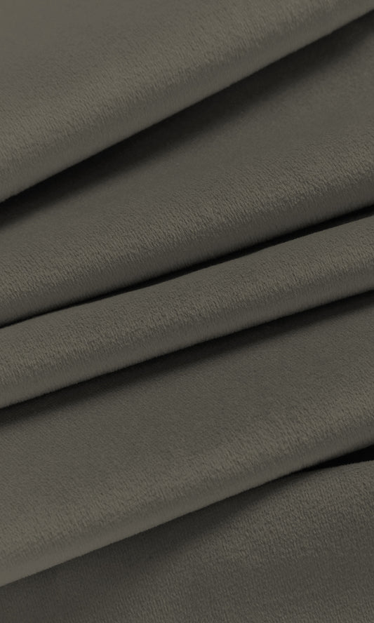 Velvet Home Décor Fabric By the Yard (Grey)