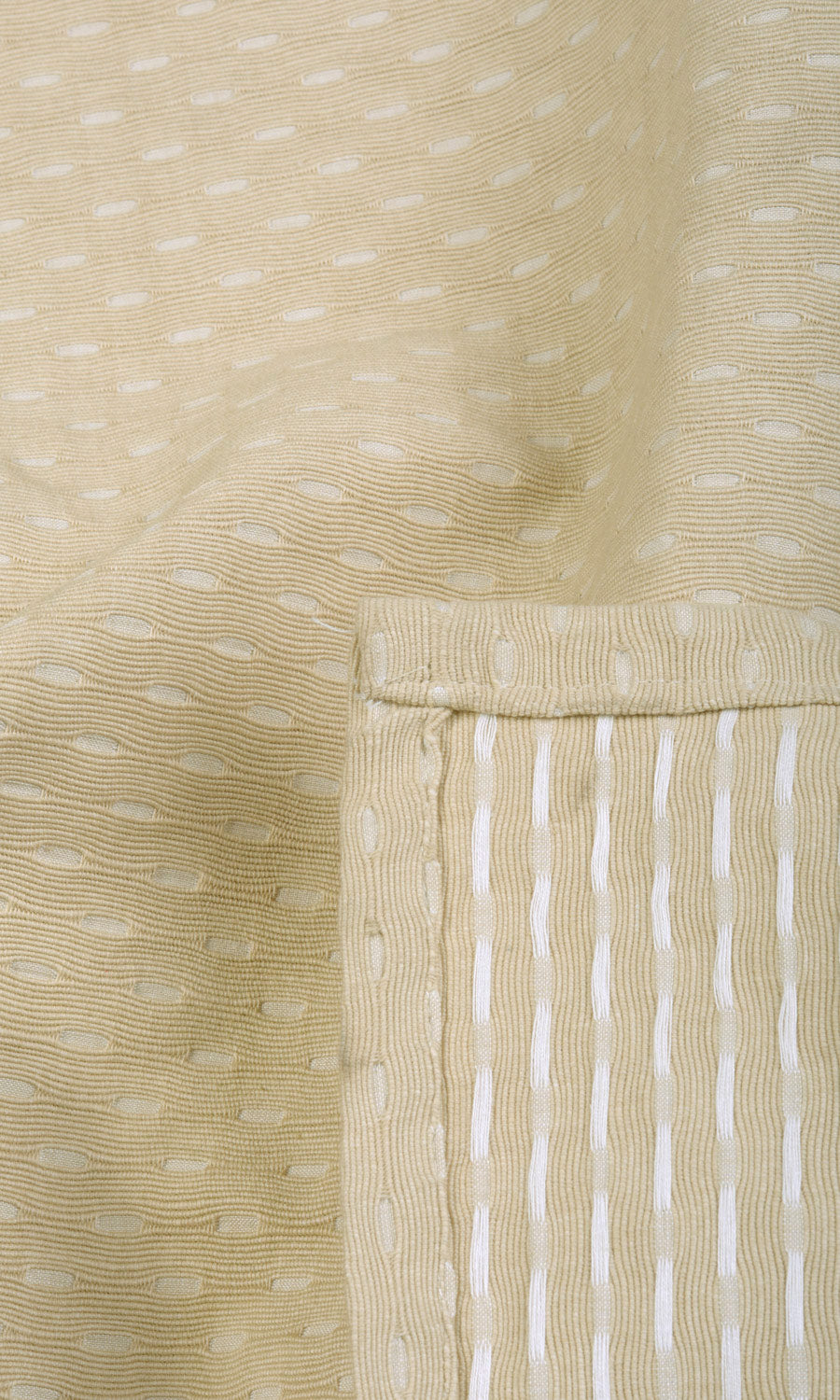 Cotton Home Textile Fabric Material By the Yard (Beige)