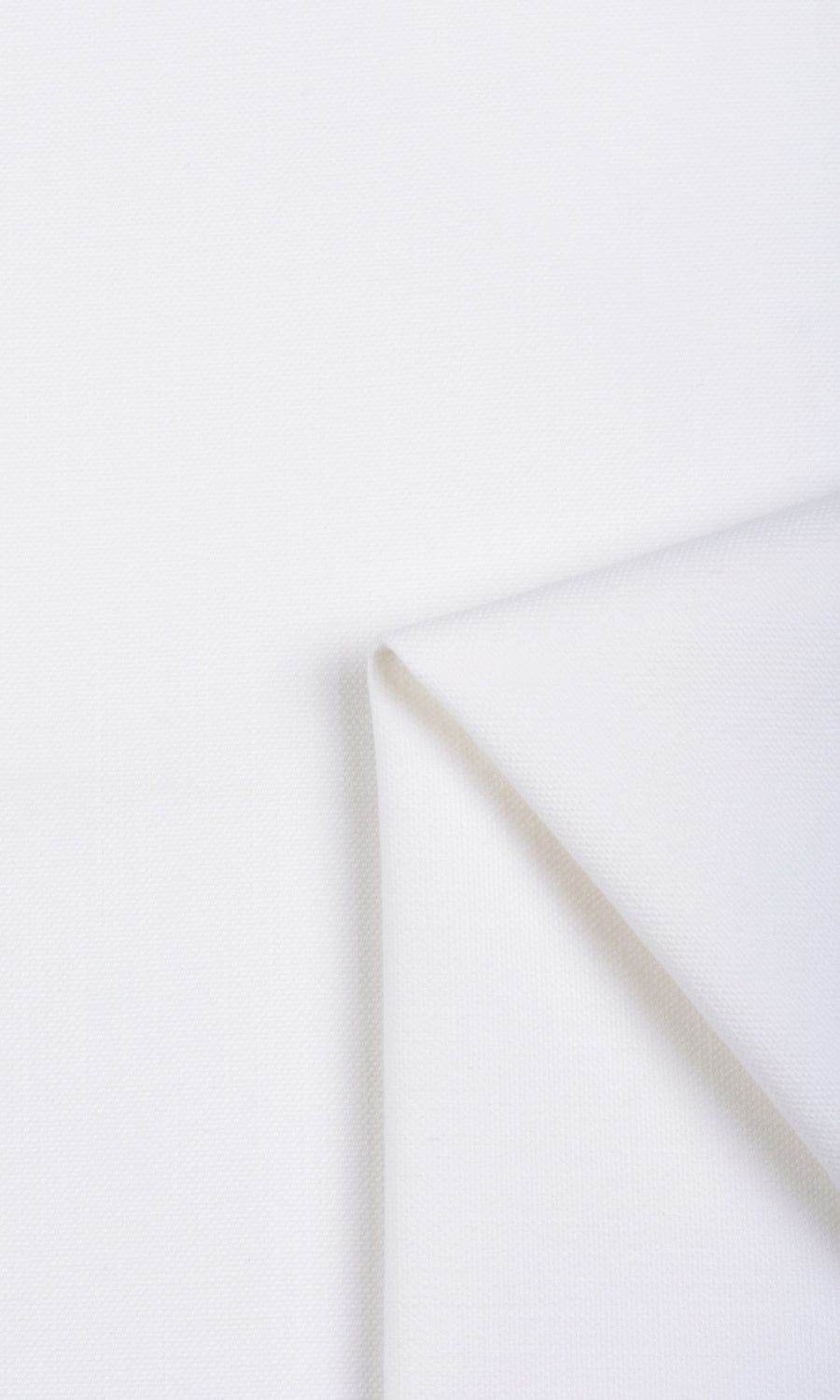 Solid Textured Fabric Material By the Yard (White)