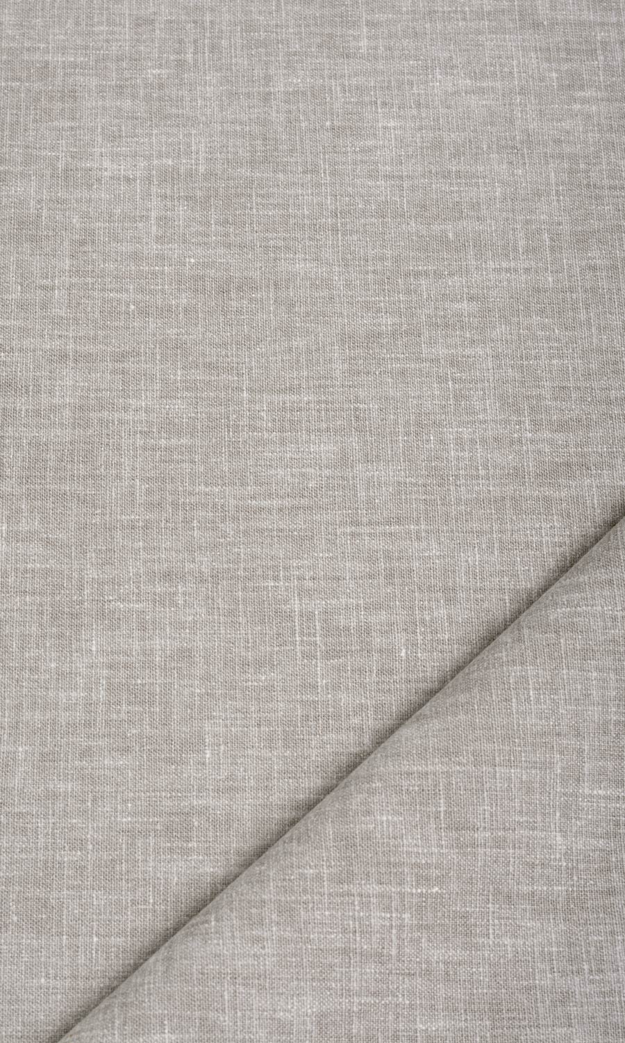 Poly-Cotton Blend Home Textile Fabric Material By the Yard (Warm Grey)