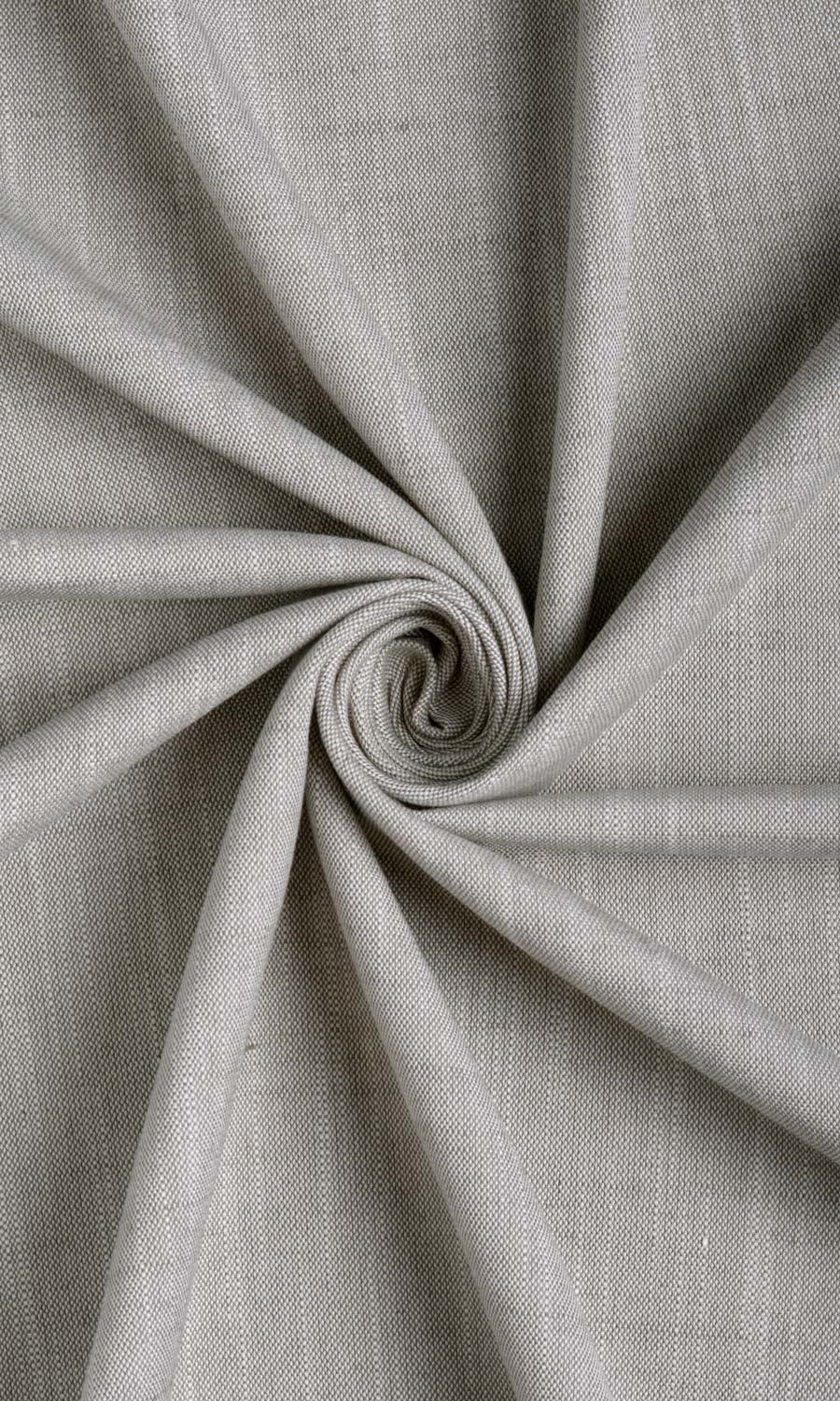 Plain Linen Texture Home Décor Fabric By the Yard (Warm Grey)