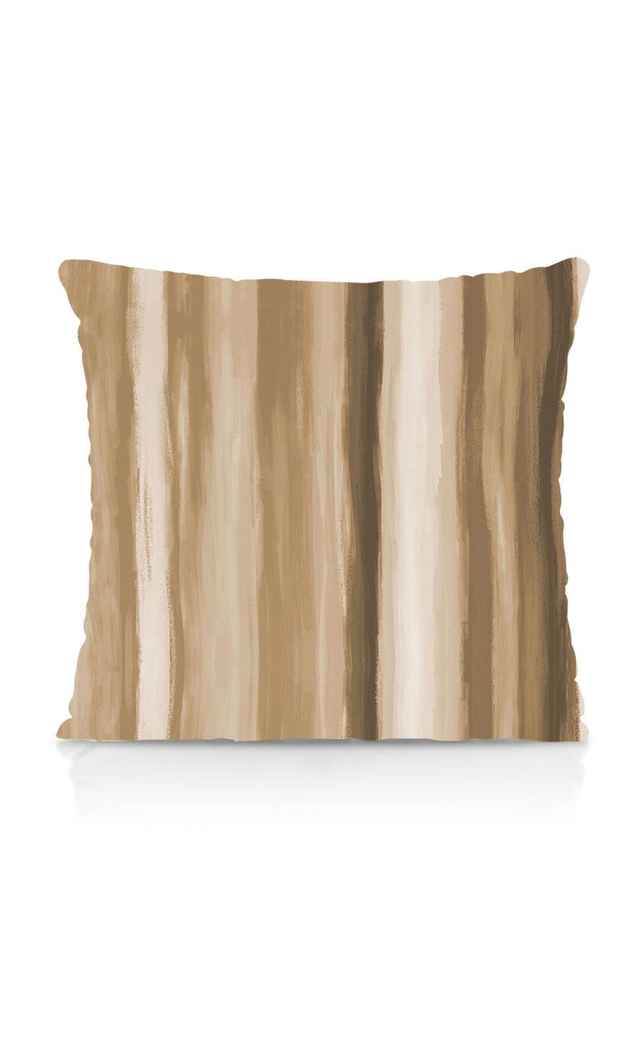Room Darkening Striped Fabric Material By the Yard (Brown/ Beige)
