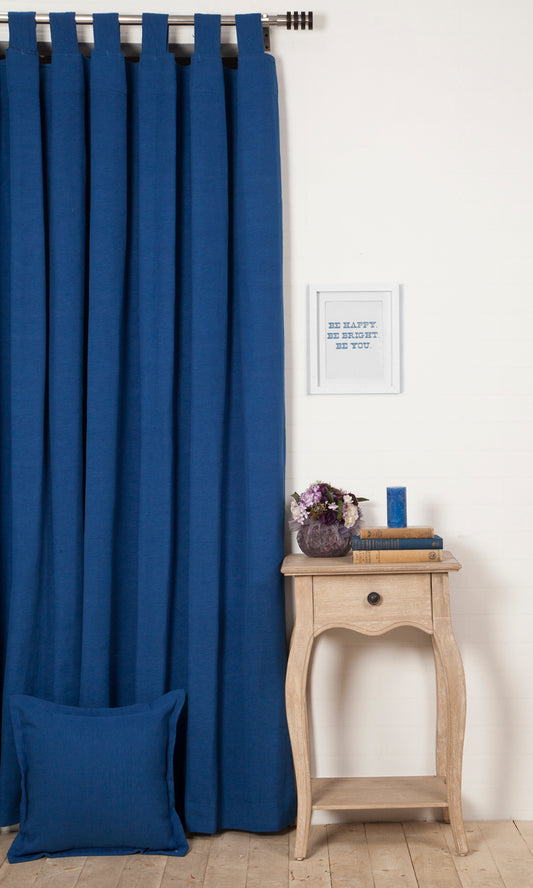 Cotton Home Décor Fabric Sample (Blue)