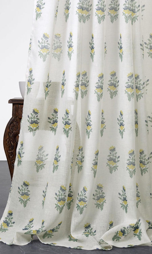 Aztec Print Blinds (Burnt Brown/ Red/ Yellow)