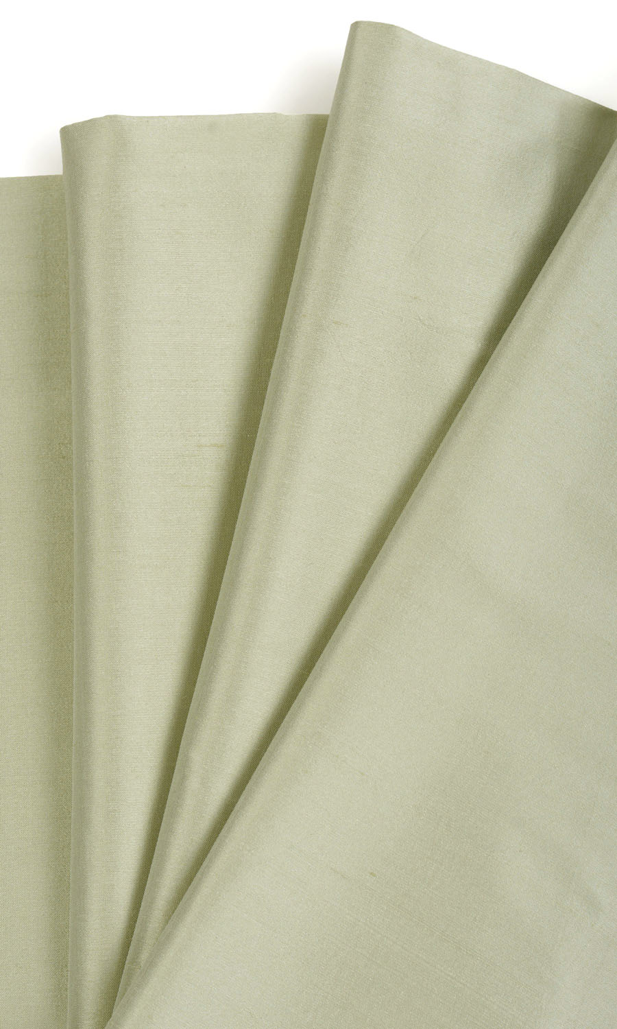 Shantung Silk Home Textile Fabric Material By the Yard (Olive/ Sage Green)