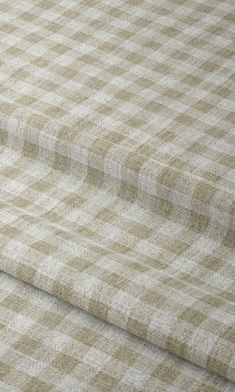 Modern Striped Window Treatments Fabric By the Yard (Beige/ White)