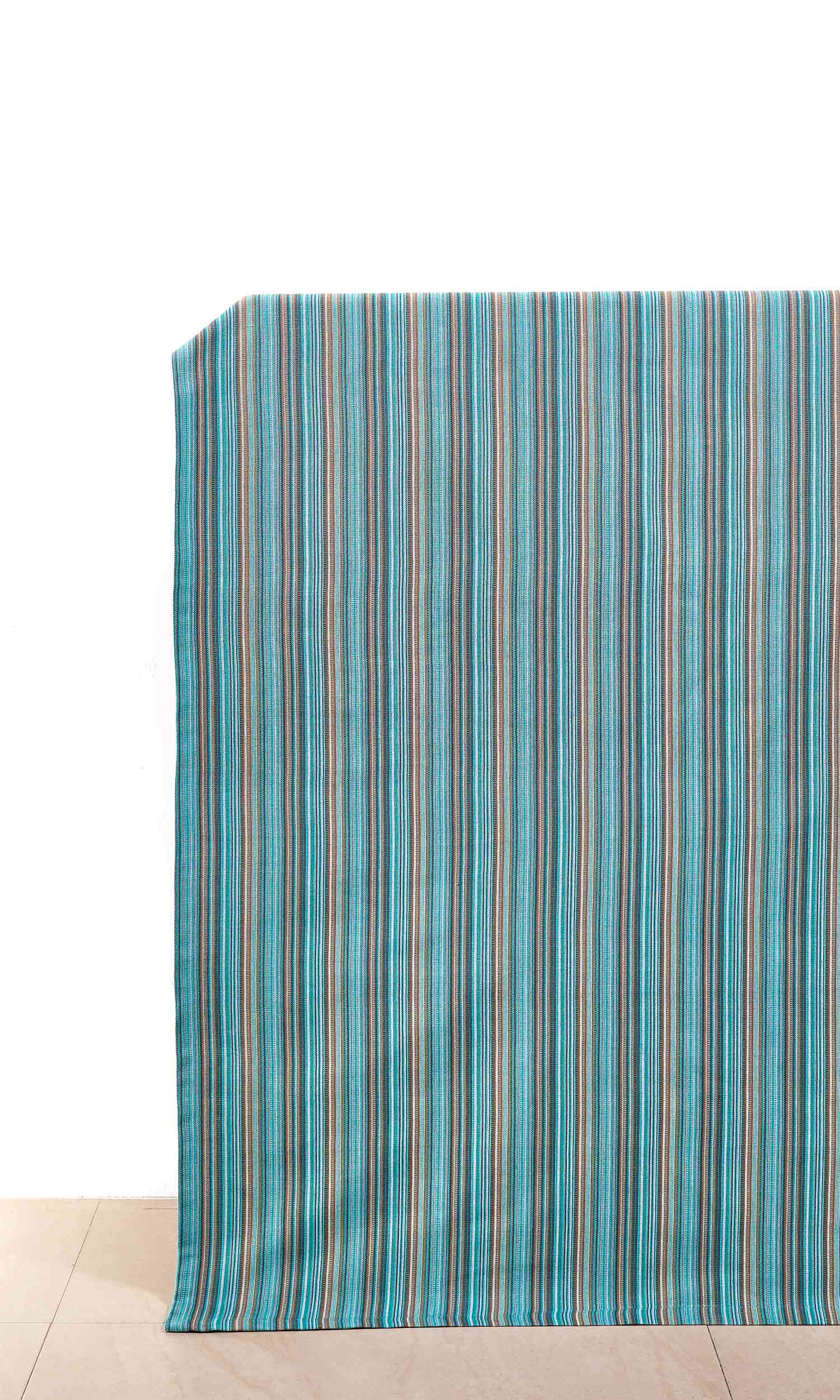 Cotton Home Décor Fabric Sample (Blue)