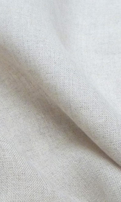 Pure Linen Window Treatments Fabric By the Metre (Brown)