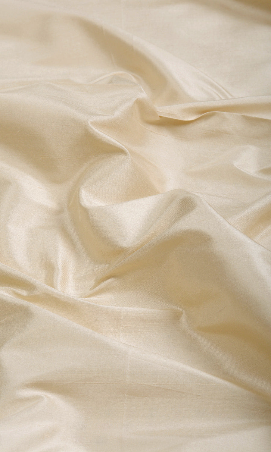 Shantung Silk Free Fabric Material Sample (Pale Beige)