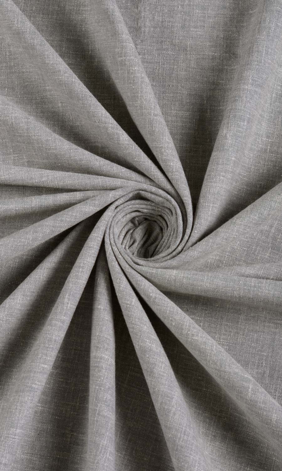 Linen Texture Home Décor Fabric By the Yard (Grey)