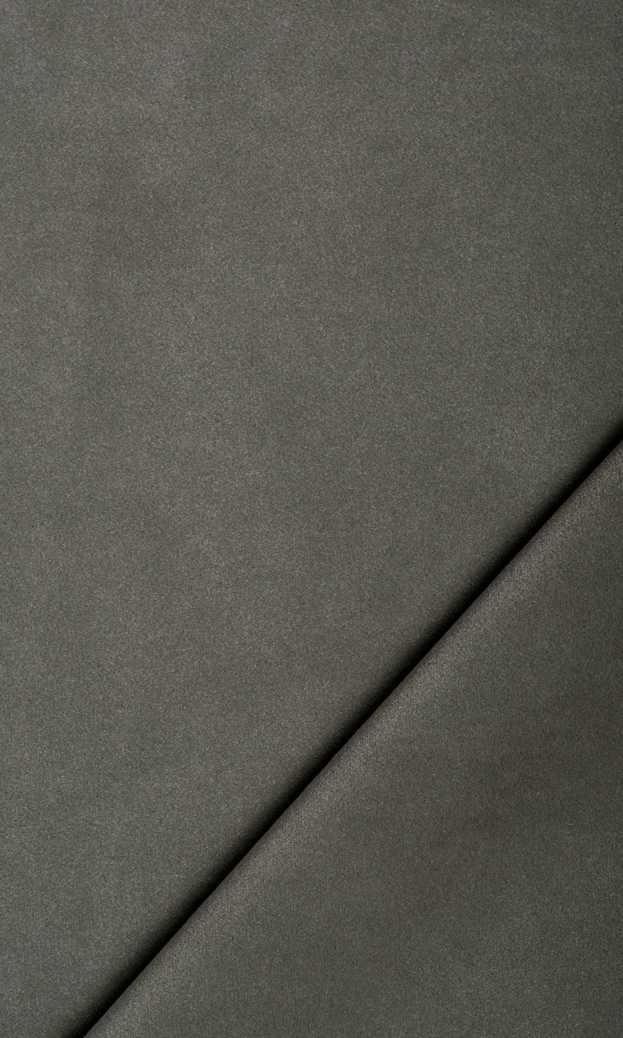 Velvet Window Treatments Fabric Sample (Charcoal Grey)
