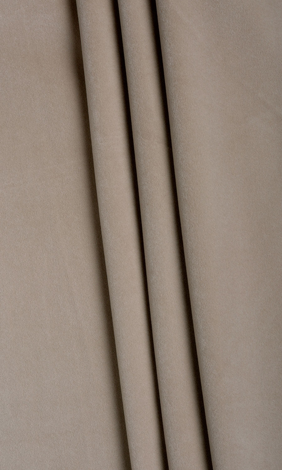 Velvet Free Fabric Material Sample (Taupe)