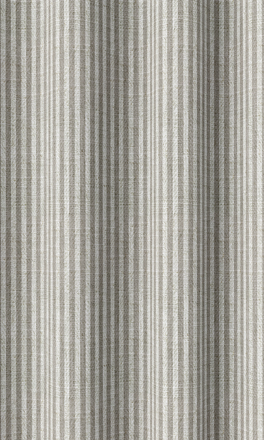 Modern Striped Home Décor Fabric By the Yard (Warm Grey)