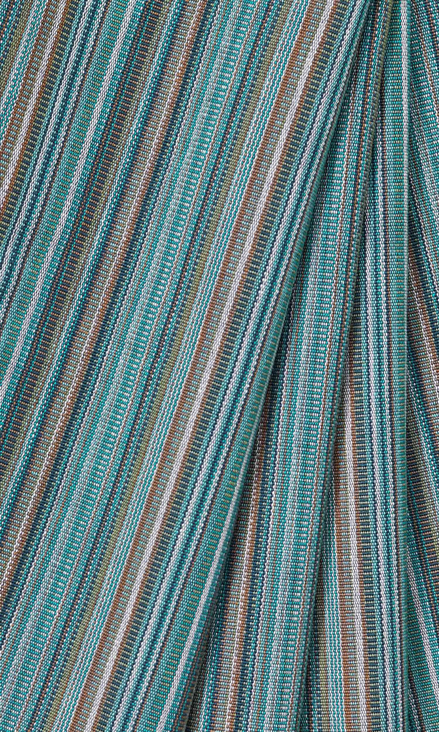 Cotton Window Treatments Fabric Sample (Blue)