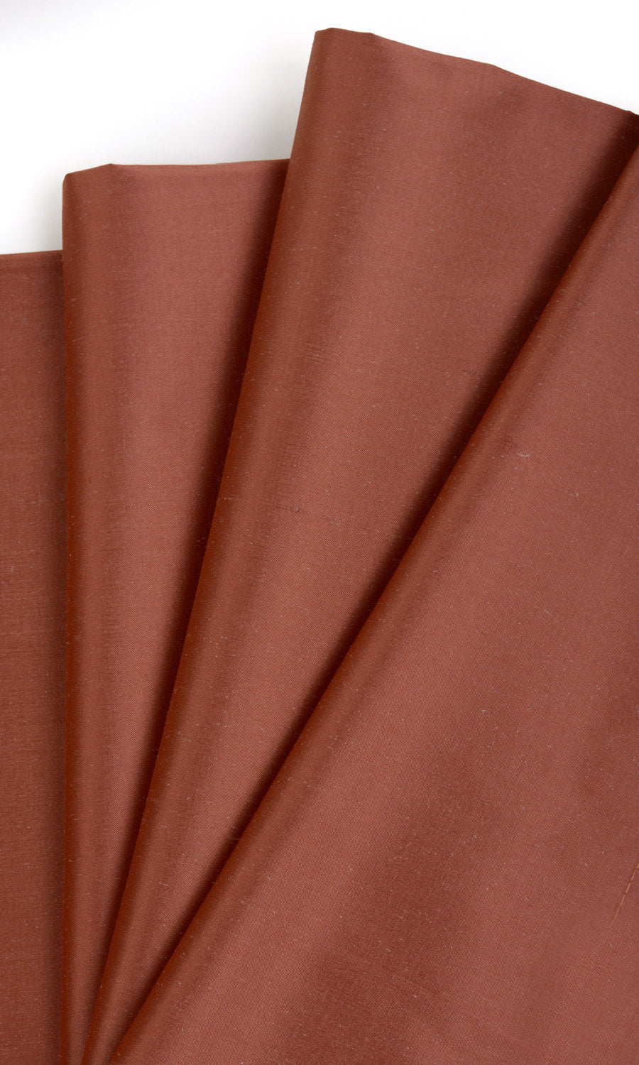 Shantung Silk Fabric Material By the Yard (Persian Red)
