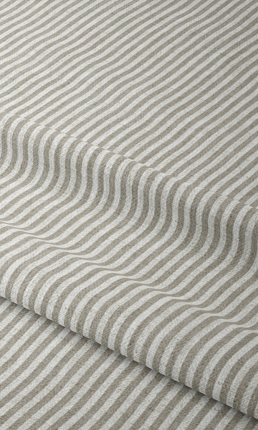 Modern Striped Window Treatments Fabric By the Yard (Grey/ White)