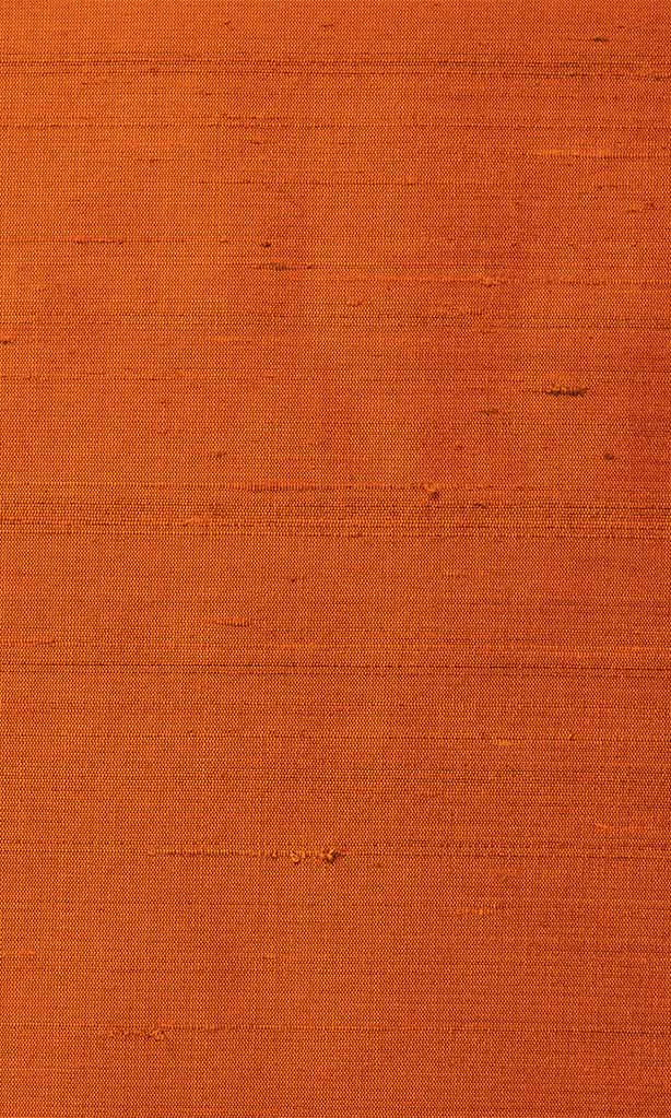 Dupioni Silk Home Textile Fabric Material By the Yard (Orange)