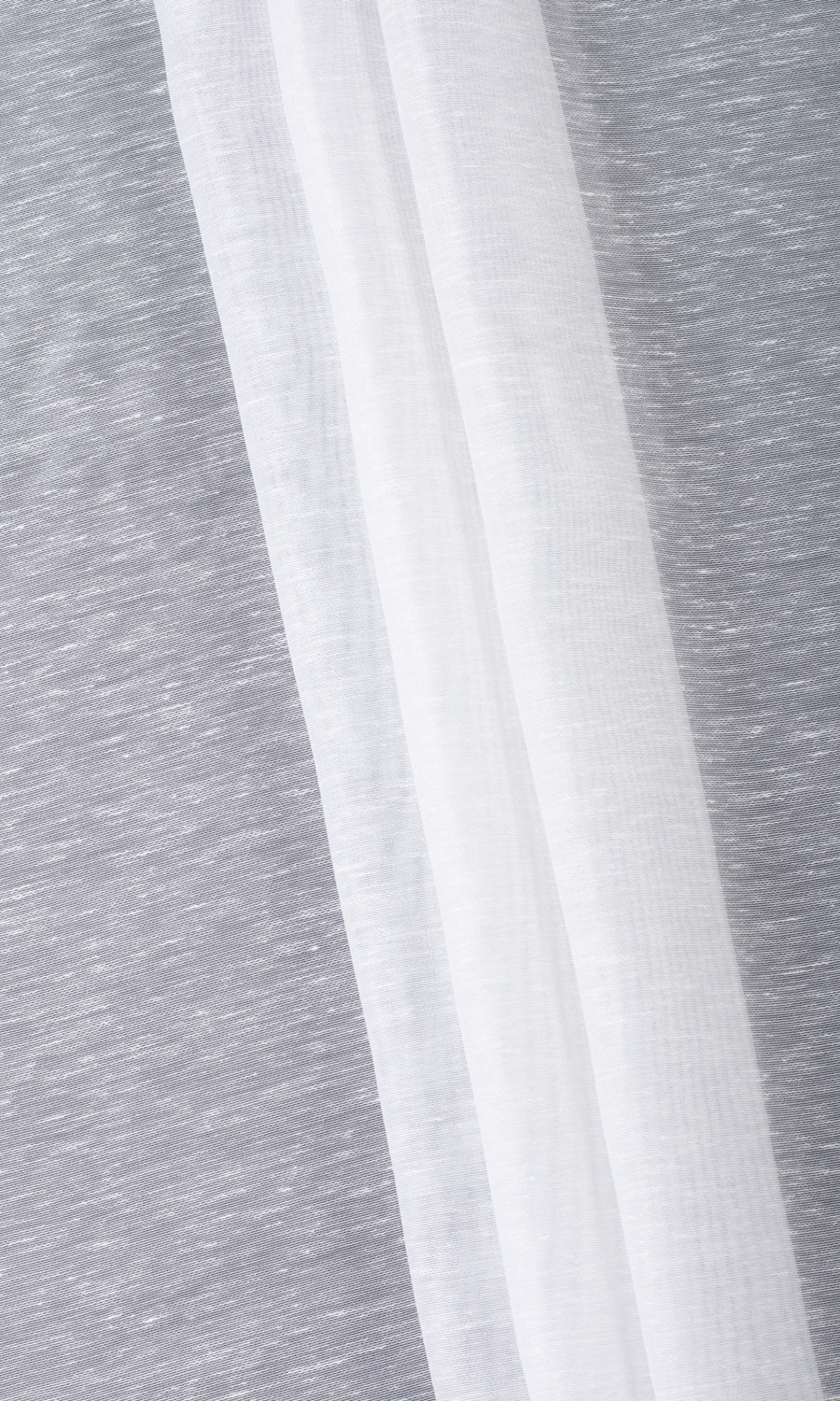 Sheer / Voile Window Treatments Fabric Sample (Snow White)