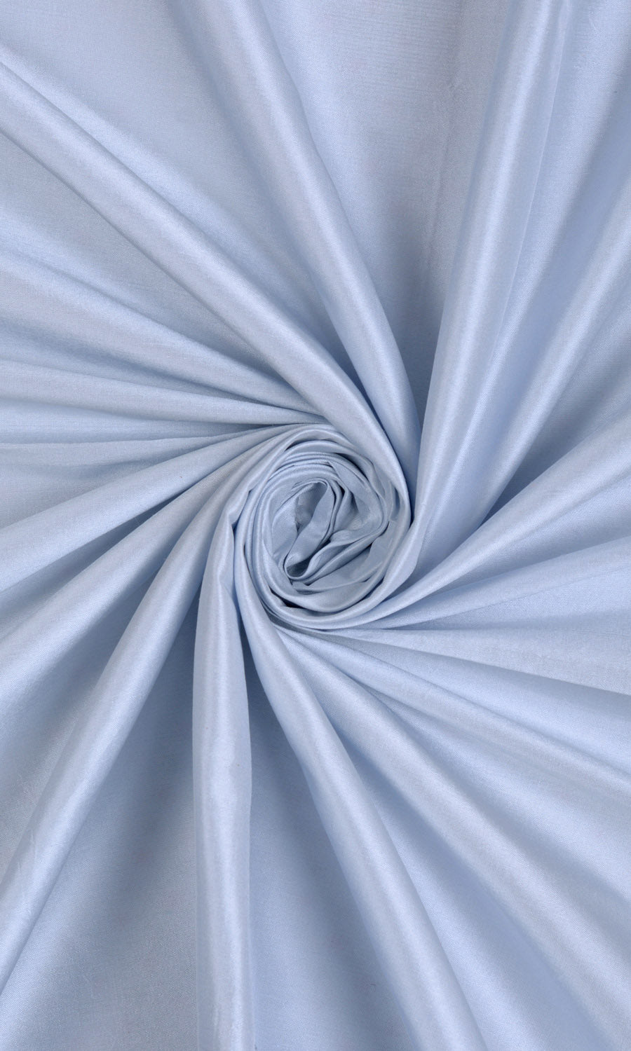 Shantung Silk Home Décor Fabric By the Yard (Ice Blue)